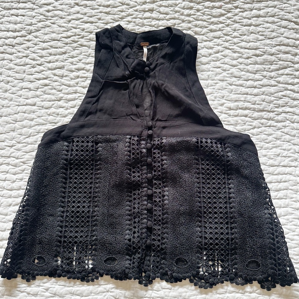 Free People Lace Top